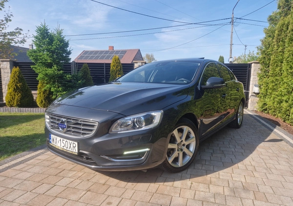 Volvo S60 cena 49900 przebieg: 200000, rok produkcji 2016 z Jędrzejów małe 704